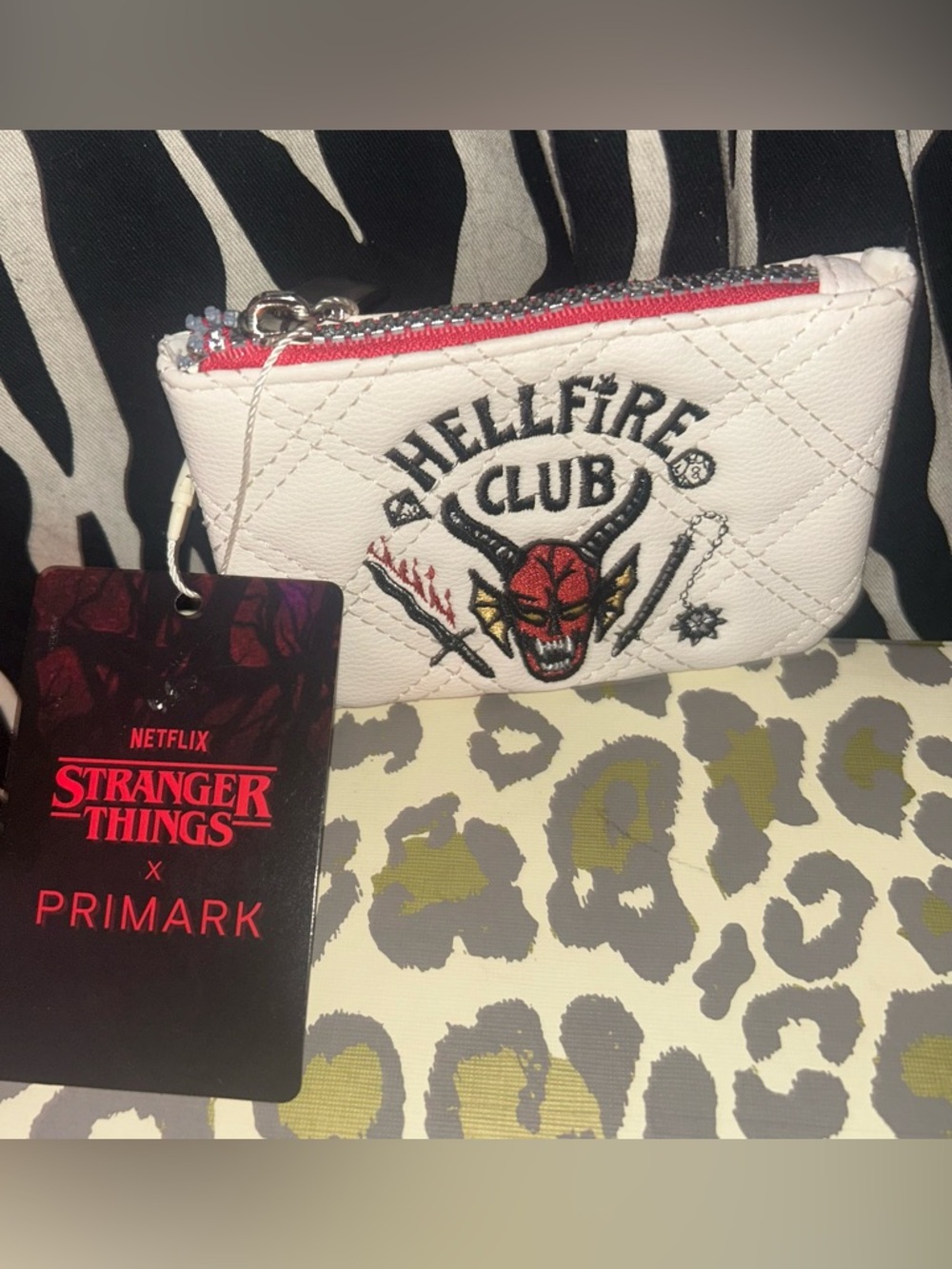 Stranger Things Hellfire Coin Purse